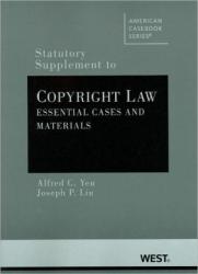 Copyright Law-Statutory Supplement