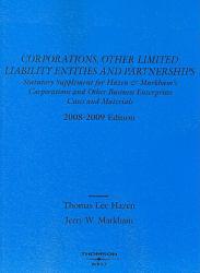 Corporations-2008-2009 Supplement