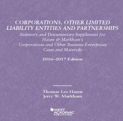 Corporations - 2016-2017 Supplement