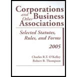 Corporations and Other Business Associations - 2005 Supplement