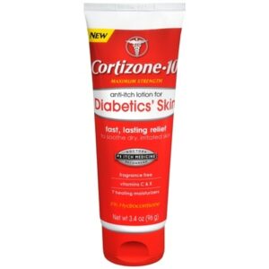 Cortizone 10 Anti-Itch Diabetic Skin Lotion - 3.4 oz