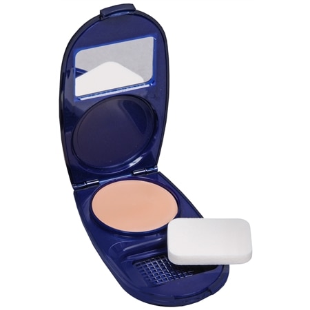 CoverGirl Aqua Smooth Compact Solid Foundation, SPF 15 - 0.4 oz