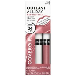CoverGirl Outlast All Day Lip Color with Top Coat - 2.0 ea