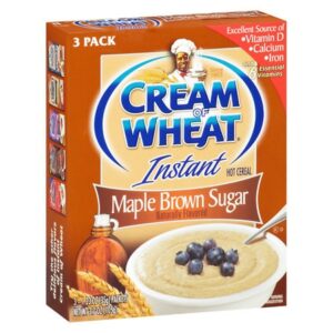 Cream of Wheat Hot Cereal Maple Brown Sugar - 3.0 oz