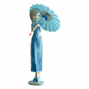 Creative Living Room Bedroom Jiangnan Woman Character Home Ornaments B