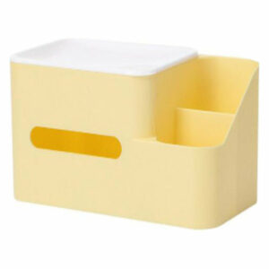 Creative Pumping Tray Toilet Living Room Tissue Box Holder Cover Yello