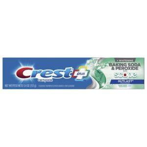 Crest Baking Soda and Peroxide with Scope Whitening Toothpaste - 5.4 oz