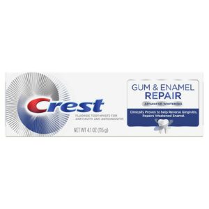 Crest Gum & Enamel Repair Toothpaste Advanced Whitening - 4.1 oz