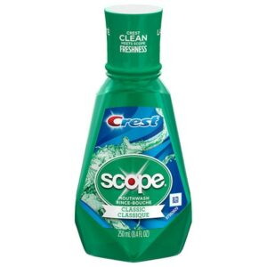 Crest Plus Scope Classic Mouthwash Mint - 8.45 oz