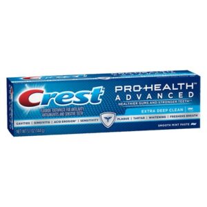 Crest Pro-Health Advanced Extra Deep Clean Toothpaste Smooth Mint - 5.1 oz