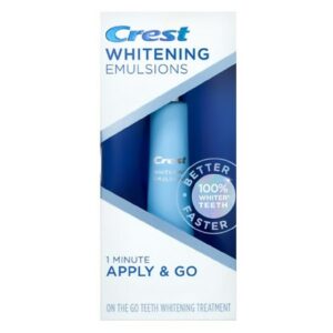 Crest Whitening Emulsions with Built-In Applicator On the Go Teeth Whitening Pen - 0.35 oz