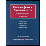 Criminal Justice Administration - 2005 Supplement