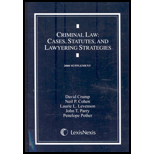 Criminal Law - 2008 Supplement