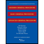 Criminal Procedure - 2018 Supplement