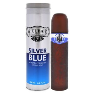 Cuba Silver Blue Eau de Toilette Spray - 3.3 fl oz