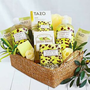 Cucumber & Olive Oil Spa Gift Basket