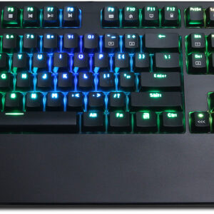 CyberPowerPC Syber K1 RGB Mechanical Gaming Keyboard With Kontact Black (Linear) Mechanical Switches