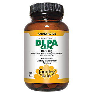DLPA - Free Form Amino Acid with Vitamin B6 - 1,000 MG (60 Capsules)