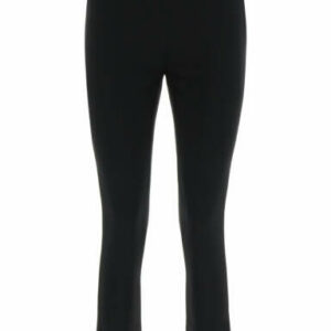 DOLCE & GABBANA BASIC CADY PANTS 44 Black