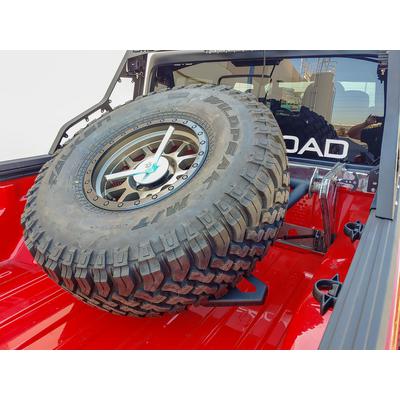 DV8 Offroad In Bed Adjustable Tire Carrier - TCGL-01