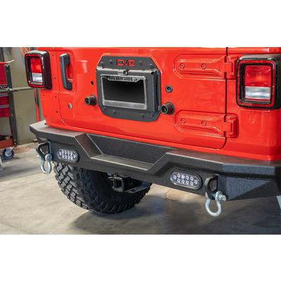 DV8 Offroad Spare Tire Delete Kit (Black) - JLTS-01