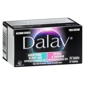 Dalay Nighttime Sleep-Aid, Tablets - 24.0 ea