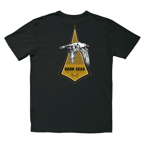 Dark Seas Skimmer Tee Graphite Xl