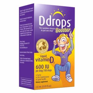 Ddrops Liquid Vitamin D3 600IU Drops - 0.09 oz