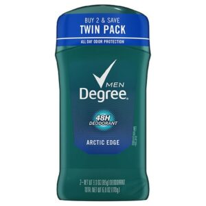 Degree Men Arctic Edge 48 Hour Protection Deodorant Stick - 3.0 oz x 2 pack