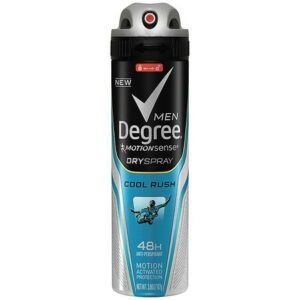 Degree Men MotionSense Antiperspirant Dry Spray Cool Rush - 3.8 oz