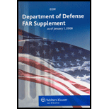 Department of Defense Far Supplement as of January 1 2008