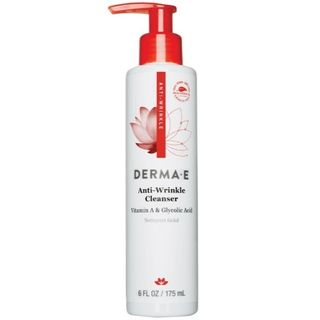 Derma E - Anti-Wrinkle Cleanser with Vitamin A & Glycolic Acid, 6oz 6oz / 175ml