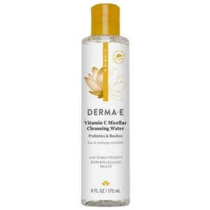 Derma E Vitamin C Micellar Cleansing Water Natural Fragrance Oils - 6.0 oz