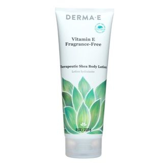 Derma E - Vitamin E Fragrance-Free Therapeutic Shea Body Lotion, 8oz 8oz / 236ml