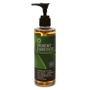 Desert Essence Thoroughly Clean Face Wash with Organic Tea Tree Oil and Awapuhi - 8.5 fl oz