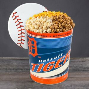 Detroit Tigers Popcorn Tin