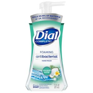 Dial Complete Antibacterial Foaming Hand Wash Coconut Water - 7.5 fl oz