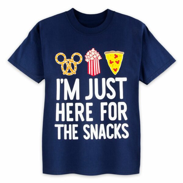 Disney Parks ''Here For The Snacks'' T-Shirt for Kids