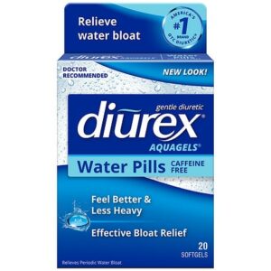 Diurex Aquagels Soft Gel Capsules - 20.0 ea