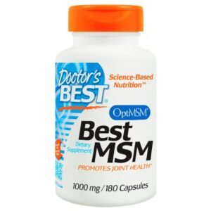 Doctor's Best Best MSM, 1000mg, Capsules - 180.0 ea
