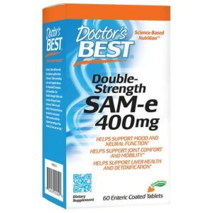 Doctor's Best Double-Strength SAMe, Enteric Coated Tablets - 60.0 ea