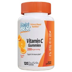 Doctor's Best Vitamin C Gummies 250mg per Serving Orange - 120.0 ea