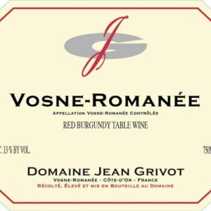 Domaine Jean Grivot 2016 Vosne-Romanee - Pinot Noir Red Wine