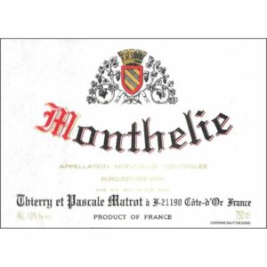 Domaine Matrot 2015 Monthelie - Pinot Noir Red Wine