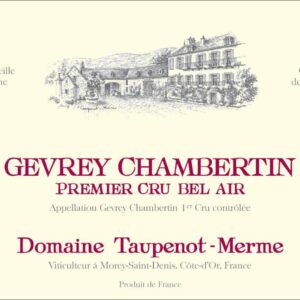 Domaine Taupenot-Merme 2014 Gevrey-Chambertin Bel Air Premier Cru - Pinot Noir Red Wine