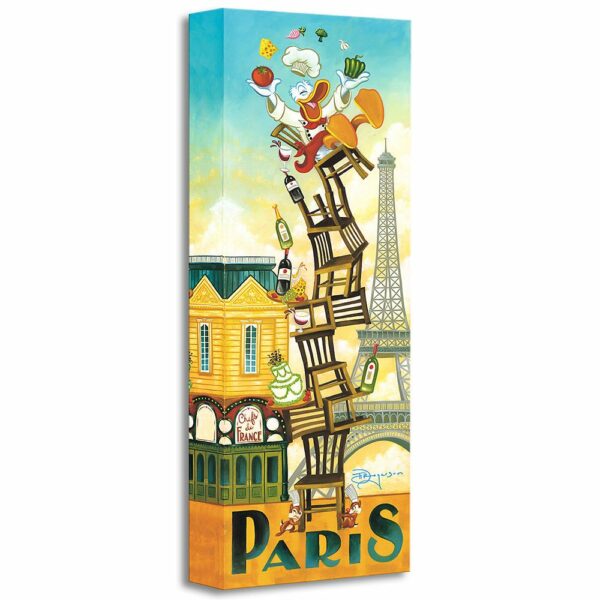 ''Donald's Paris'' Gicle by Tim Rogerson Official shopDisney
