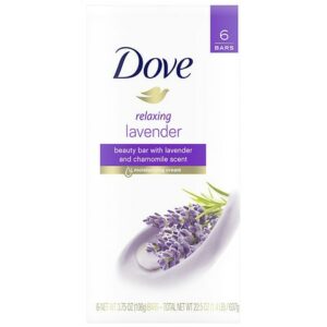 Dove Beauty Bars Relaxing Lavender - 3.75 oz x 6 pack