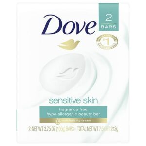 Dove Beauty Bars Sensitive Skin - 3.75 oz x 2 pack