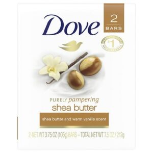 Dove Beauty Bars Shea Butter - 3.75 oz x 2 pack