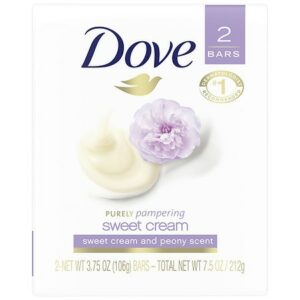Dove Beauty Bars Sweet Cream & Peony - 3.75 Oz x 2 pack